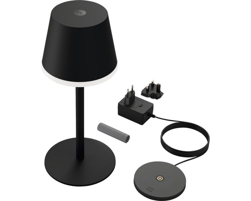 Lampe de table Philips Hue Go avec station de chargement et accessoires