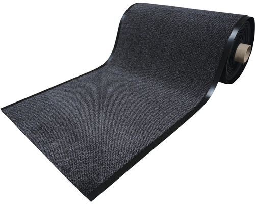 Tapis de propreté gris sur un rouleau