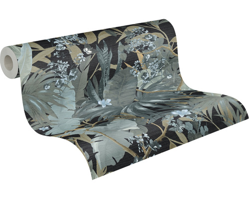 Tapetenrolle mit Pflanzenmuster