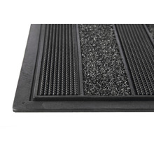Tapis de sol avec différentes structures de surface