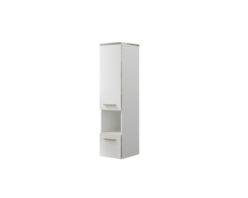 Armoire midi pelipal Quickset 931 30x123.2x33 cm blanc haute brillance 931.013060