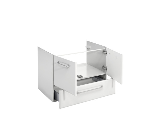Waschtischunterschrank mit Schublade und Tür