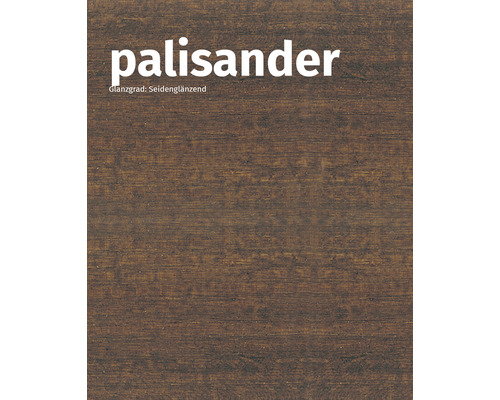 Lasure pour bois palissandre avec degré de brillance satiné