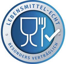 Lebensmittelecht, besonders verträglich Siegel