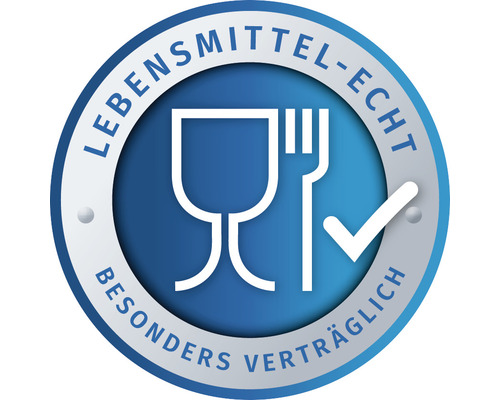 Lebensmittelecht, besonders verträglich Siegel