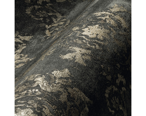 Gros plan d''un papier peint textile à motifs