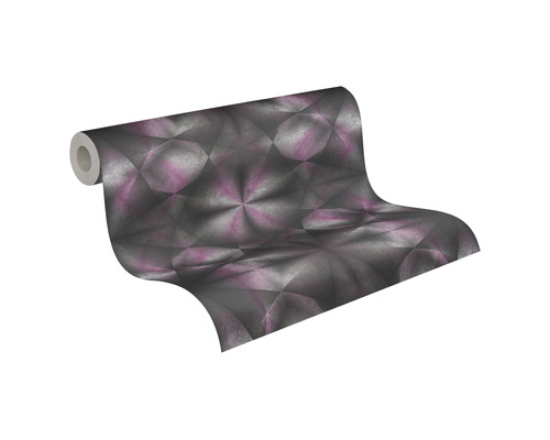 Tapetenrolle mit geometrischem Muster