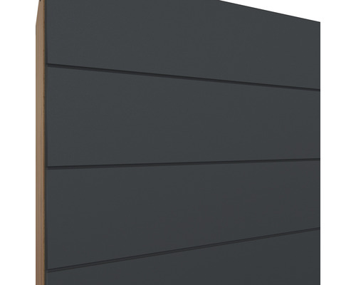 Revêtement de façade avec profil rainure et languette