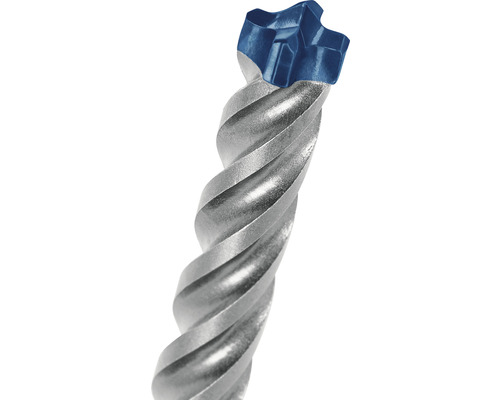 Gros plan d''une mèche hélicoïdale avec tête de perçage