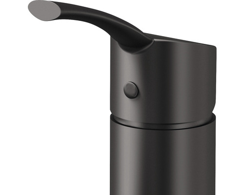 Gros plan d''un robinet noir