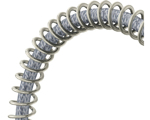 Flexible de douche flexible avec spirale