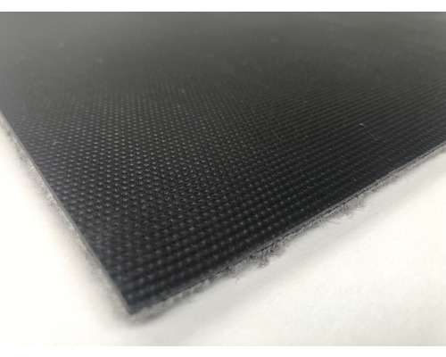 Gros plan d''une bâche de construction noire