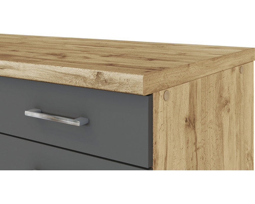 Commode avec tiroirs et structure en bois