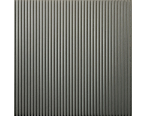 Dekorplatte mit vertikalen Rillen