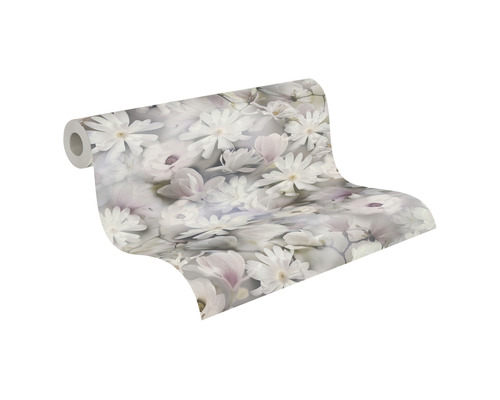 Tapetenrolle mit Blütenmuster