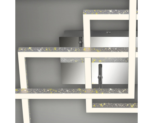 Moderne LED Deckenleuchte mit geometrischem Design