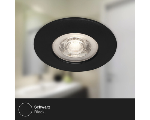 Spot encastrable au plafond de forme ronde