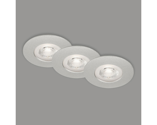 Drei LED Einbaustrahler