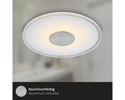 Runde Deckenleuchte aus Aluminium mit LED-Beleuchtung