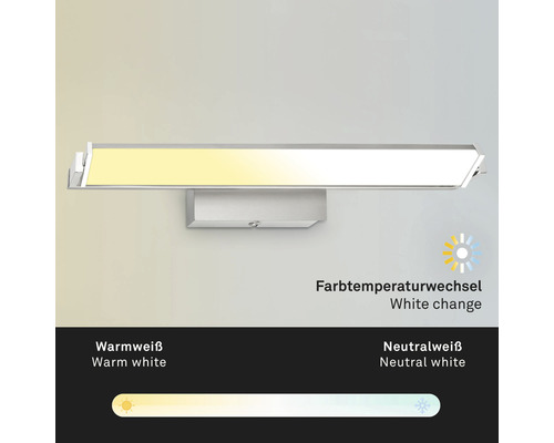 LED Wandleuchte mit Farbtemperaturwechsel