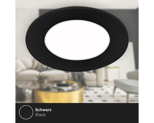 Plafonnier noir dans un intérieur