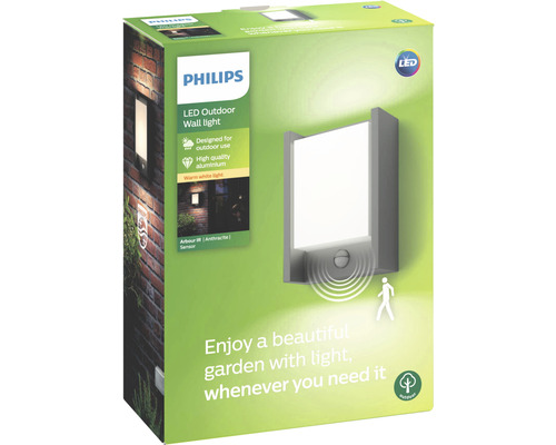 Philips LED Aussenwandleuchte Verpackung