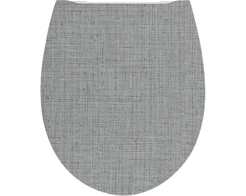 form & style WC-Sitz Decor Linen grau Absenkautomatik 544256