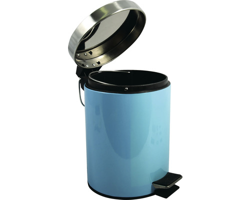 Treteimer mit offenem Deckel