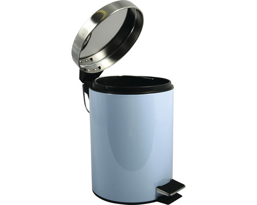 Treteimer mit offenem Deckel