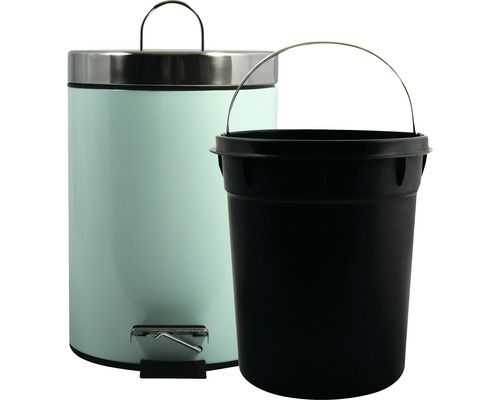 Treteimer mit herausnehmbarem Inneneimer.