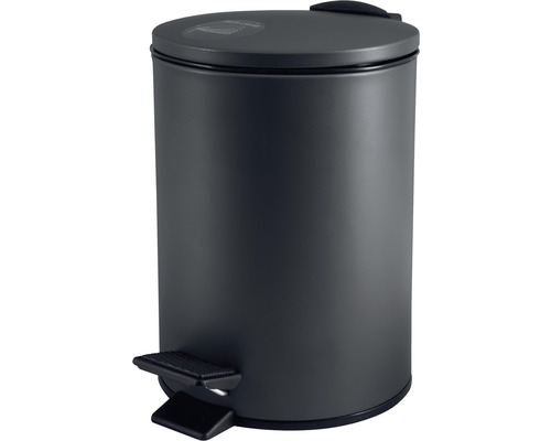 Poubelle à pédale noire pour la maison