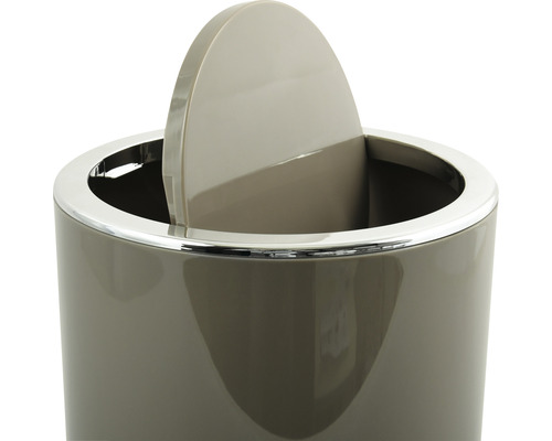 Poubelle à couvercle oscillant