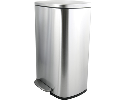 Poubelle à pédale en acier