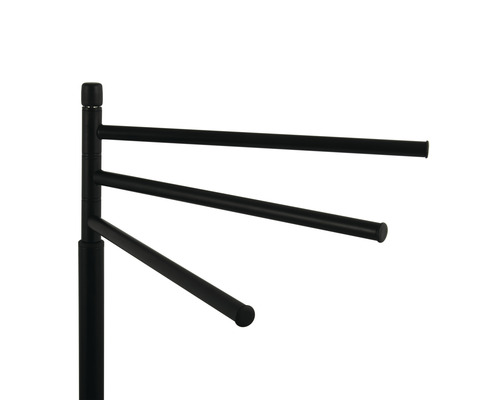 Porte-serviettes autoportant avec trois bras