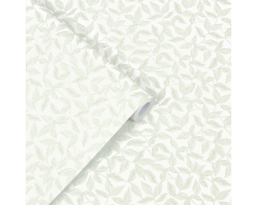 Rouleau de papier peint à motif de feuilles