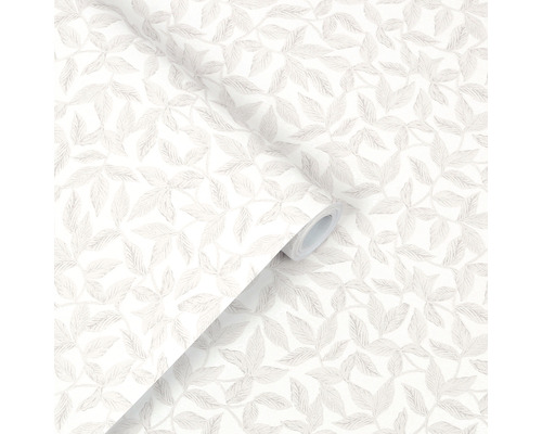 Rouleau de papier peint à motif de feuilles