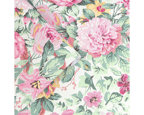Rouleau de papier peint à motif floral