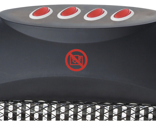 Symbol: Keine Akkus in den Ofen werfen