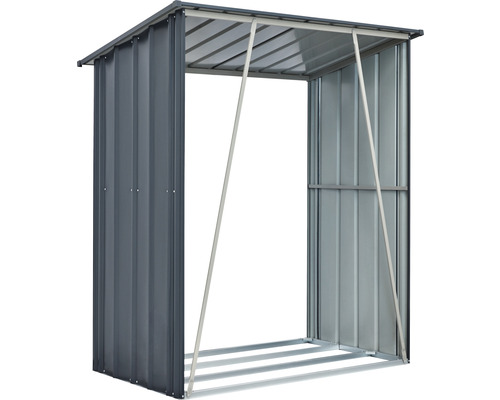 Brennholzregal aus Metall