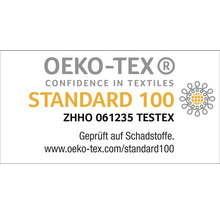 OEKO-TEX Standard 100 Siegel: Geprüft auf Schadstoffe