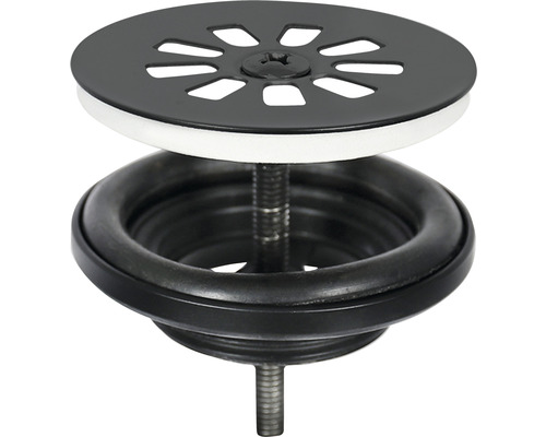 Spülenstöpsel aus Kunststoff und Gummi