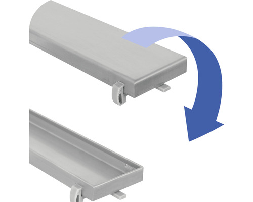 Caniveau de drainage avec couvercle, instruction d''installation
