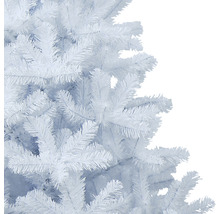 Detailaufnahme eines weißen Weihnachtsbaums