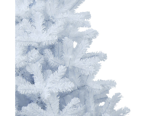 Detailaufnahme eines weißen Weihnachtsbaums