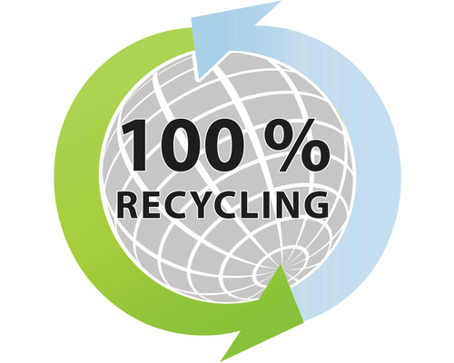 Symbole de recyclage à 100 %
