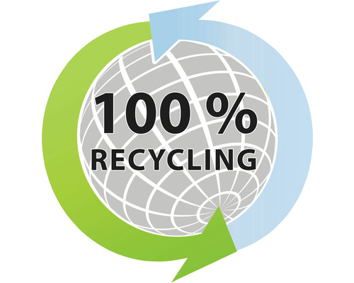 Symbole de recyclage à 100 %