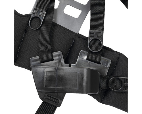 Vue détaillée d''une bandoulière avec support