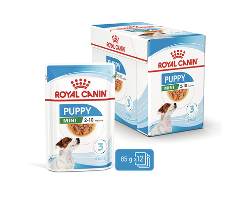Royal Canin Puppy Mini Hundefutter, geeignet für Welpen von zwei bis zehn Monaten