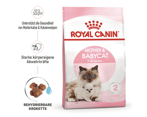 Royal Canin Mother and Babycat Trockenfutter für Katzen von 1 bis 4 Monaten