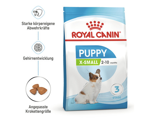 Royal Canin Puppy Trockenfutter für sehr kleine Hunde im Alter von 2 bis 10 Monaten